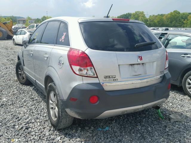 3GSCL33P28S517923 - 2008 SATURN VUE XE SILVER photo 3