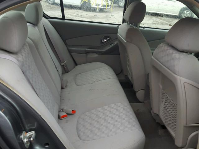 1G1ZT548X5F329278 - 2005 CHEVROLET MALIBU LS GRAY photo 6
