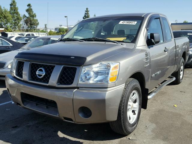 1N6BA06A26N572766 - 2006 NISSAN TITAN CHARCOAL photo 2