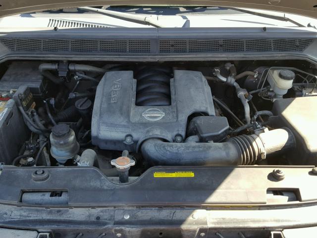 1N6BA06A26N572766 - 2006 NISSAN TITAN CHARCOAL photo 7