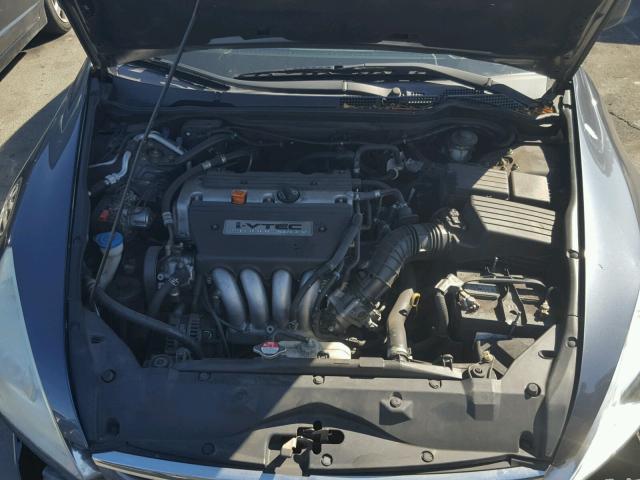 1HGCM56386A110654 - 2006 HONDA ACCORD SE GRAY photo 7