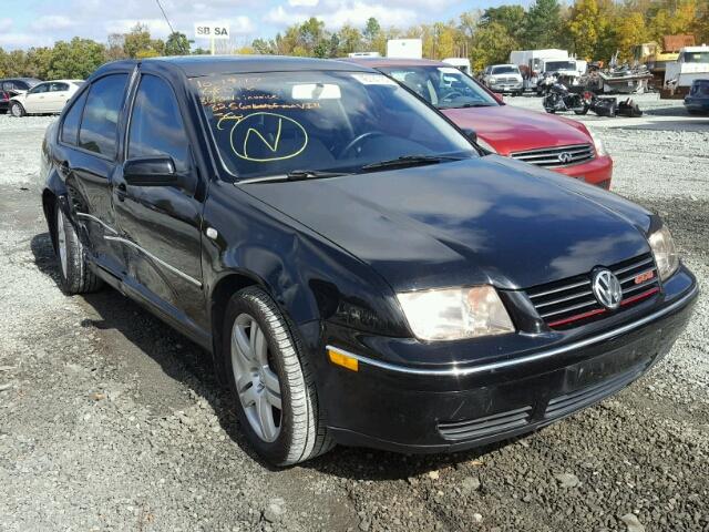 3VWSK69M84M073256 - 2004 VOLKSWAGEN JETTA GLS BLACK photo 1