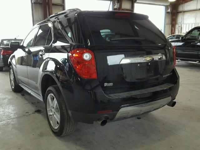 2GNFLDE31F6122319 - 2015 CHEVROLET EQUINOX LT BLACK photo 3