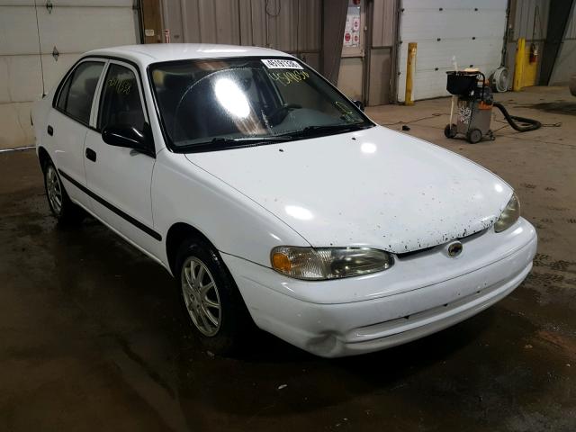 1Y1SK5285XZ446052 - 1999 CHEVROLET GEO PRIZM WHITE photo 1