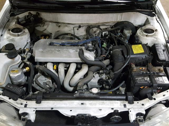 1Y1SK5285XZ446052 - 1999 CHEVROLET GEO PRIZM 白色 照片 7