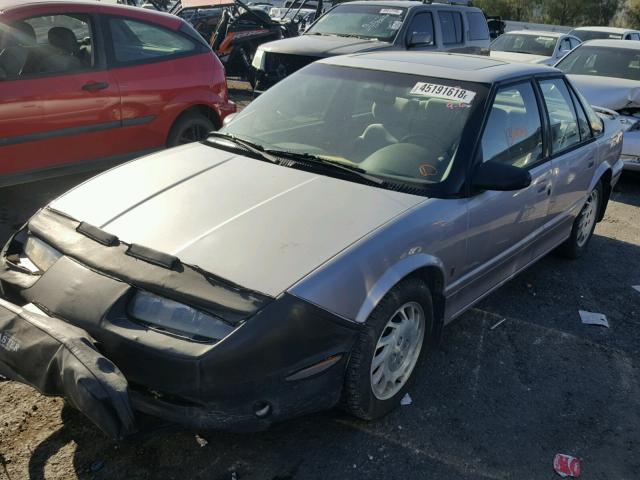 1G8ZK5275SZ303759 - 1995 SATURN SL2 SILVER photo 2