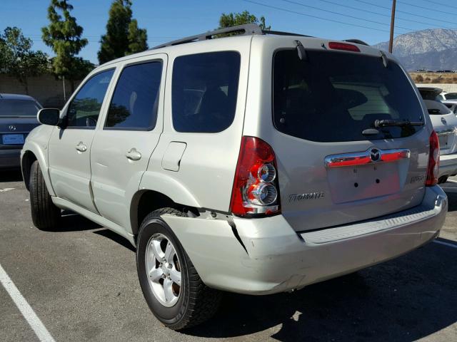 4F2YZ04135KM65895 - 2005 MAZDA TRIBUTE GRAY photo 3