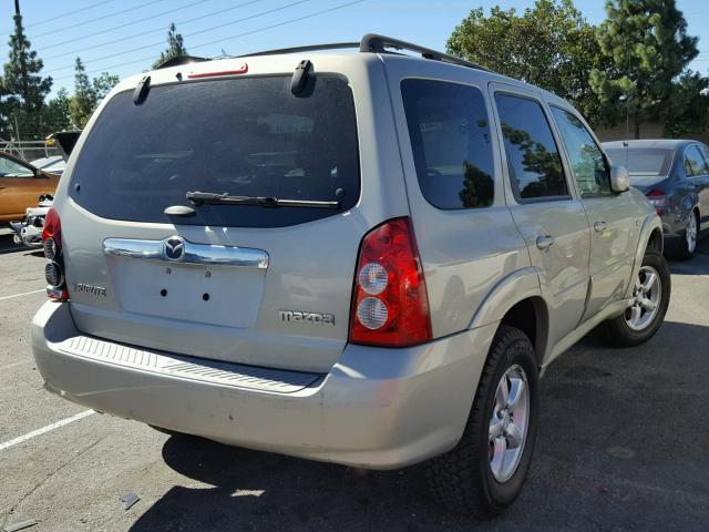 4F2YZ04135KM65895 - 2005 MAZDA TRIBUTE GRAY photo 4