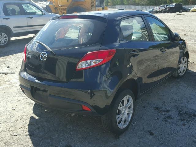 JM1DE1KY9E0187421 - 2014 MAZDA MAZDA2 SPO BLACK photo 4