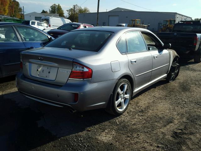 4S3BL616887212055 - 2008 SUBARU LEGACY 2.5 GRAY photo 4