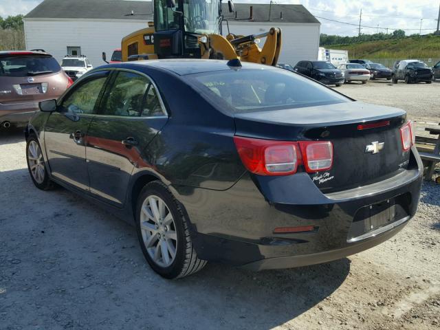 1G11E5SAXDF130162 - 2013 CHEVROLET MALIBU 2LT BLACK photo 3