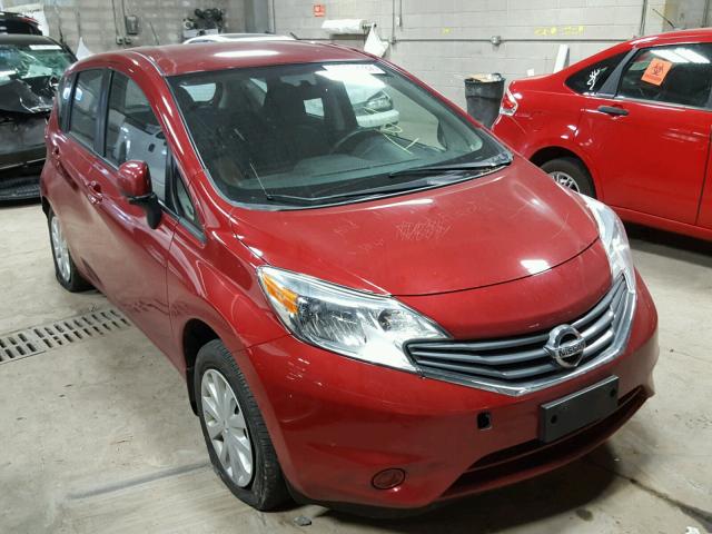 3N1CE2CP0EL396530 - 2014 NISSAN VERSA NOTE RED photo 1