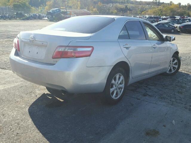 4T1BE46K77U144704 - 2007 TOYOTA CAMRY NEW SILVER photo 4