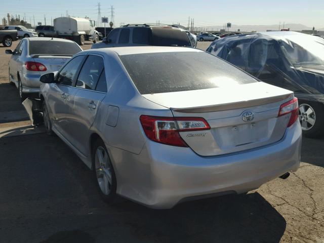 4T1BF1FK8DU240008 - 2013 TOYOTA CAMRY L SILVER photo 3