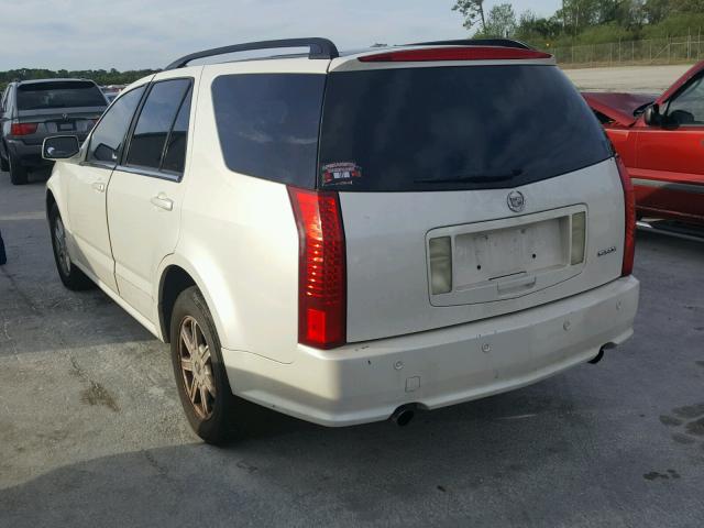 1GYEE637740150089 - 2004 CADILLAC SRX WHITE photo 3