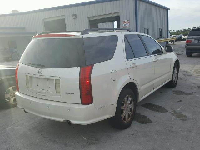 1GYEE637740150089 - 2004 CADILLAC SRX WHITE photo 4