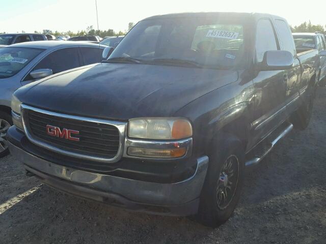 1GTEK19T1YE157666 - 2000 GMC NEW SIERRA BLACK photo 2