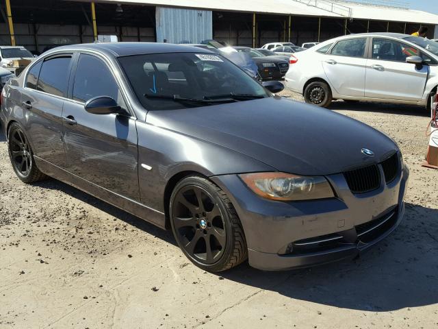 WBAVB73517PA88347 - 2007 BMW 335 I CHARCOAL photo 1