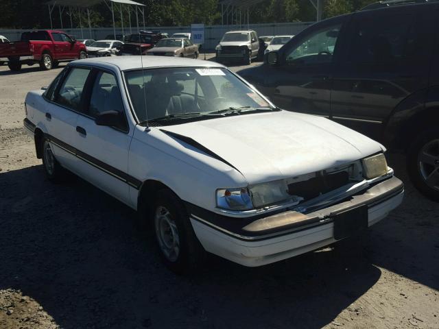 1FAPP36X3MK131522 - 1991 FORD TEMPO GL WHITE photo 1