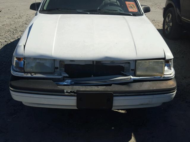 1FAPP36X3MK131522 - 1991 FORD TEMPO GL WHITE photo 7