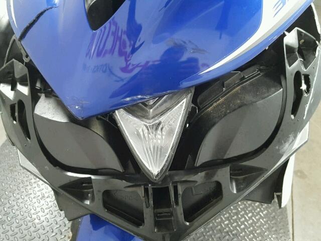 MH3RH06Y3FK001817 - 2015 YAMAHA YZFR3 BLUE photo 9