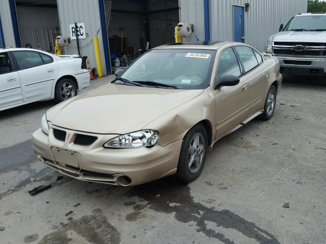 1G2NF52FX3C142625 - 2003 PONTIAC GRAND AM S Qızıl foto 2
