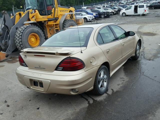 1G2NF52FX3C142625 - 2003 PONTIAC GRAND AM S Qızıl foto 4