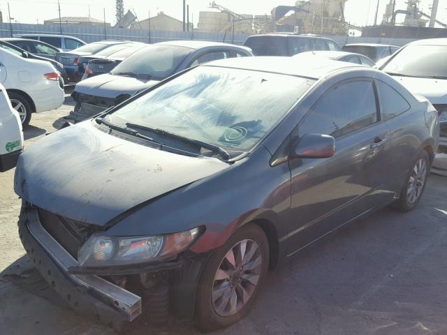 2HGFG1B80BH518527 - 2011 HONDA CIVIC EX GRAY photo 2