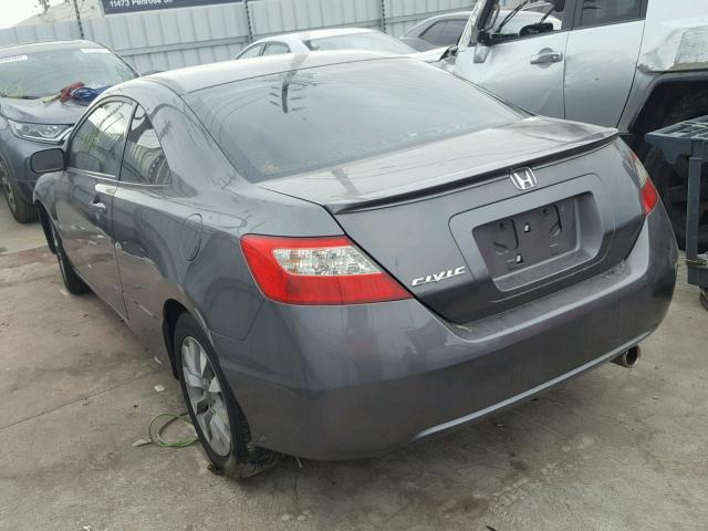 2HGFG1B80BH518527 - 2011 HONDA CIVIC EX GRAY photo 3