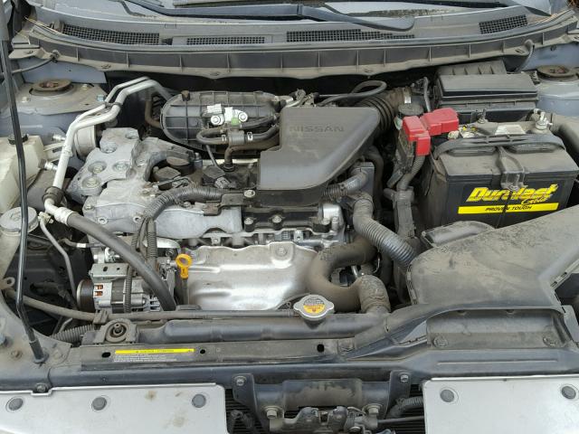 JN8AS5MT9AW021092 - 2010 NISSAN ROGUE S GRAY photo 7