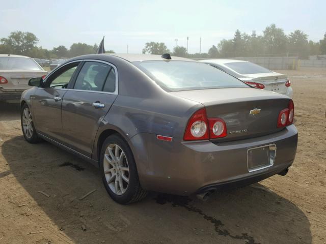 1G1ZG5E78CF352565 - 2012 CHEVROLET MALIBU LTZ 棕色 照片 3