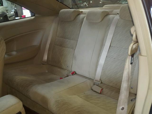 2HGFG12836H504028 - 2006 HONDA CIVIC EX Սև լուսանկար 6