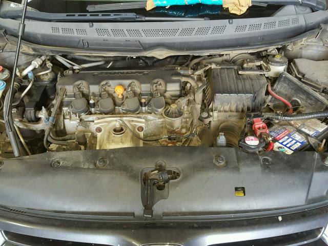 2HGFG12836H504028 - 2006 HONDA CIVIC EX Սև լուսանկար 7