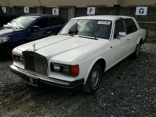 SCAZN02A4KCX24670 - 1989 ROLLS-ROYCE SILVER SPU WHITE photo 2