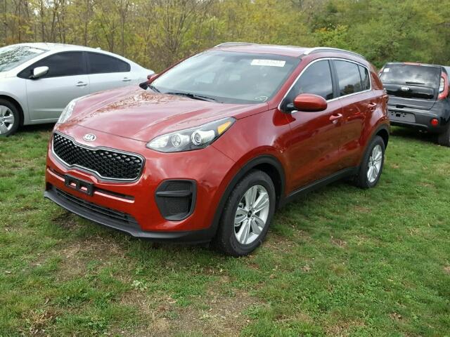 KNDPM3AC1H7271665 - 2017 KIA SPORTAGE RED photo 2