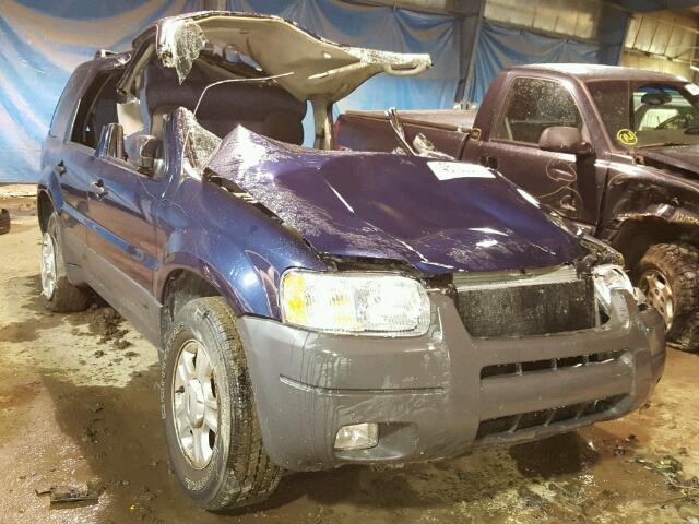 1FMCU03174DA18656 - 2004 FORD ESCAPE XLT BLUE photo 1