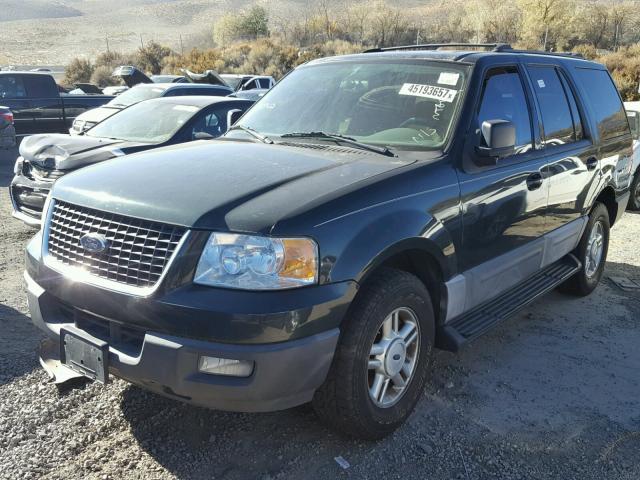 1FMRU15W64LA24091 - 2004 FORD EXPEDITION GREEN photo 2