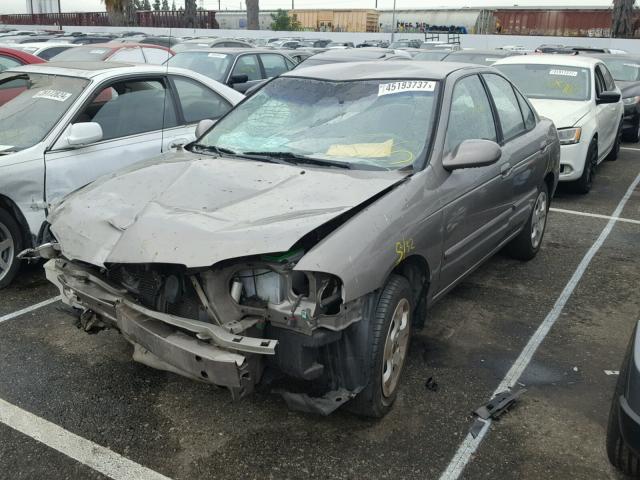 3N1CB51D74L488347 - 2004 NISSAN SENTRA 1.8 GRAY photo 2