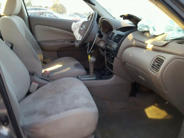 3N1CB51D74L488347 - 2004 NISSAN SENTRA 1.8 GRAY photo 5