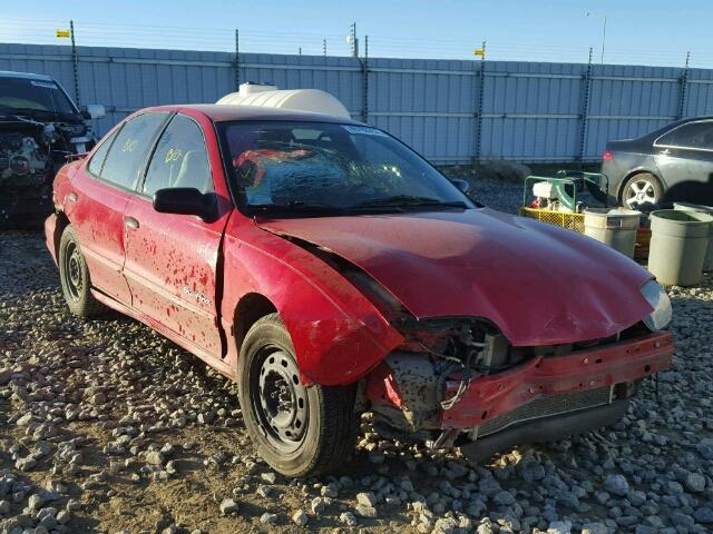 3G2JB5242YS151149 - 2000 PONTIAC SUNFIRE SE RED photo 1