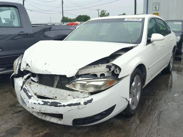 2G1WD58C769240714 - 2006 CHEVROLET IMPALA SUP WHITE photo 2