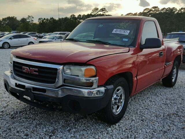 1GTEC14X13Z241902 - 2003 GMC NEW SIERRA RED photo 2