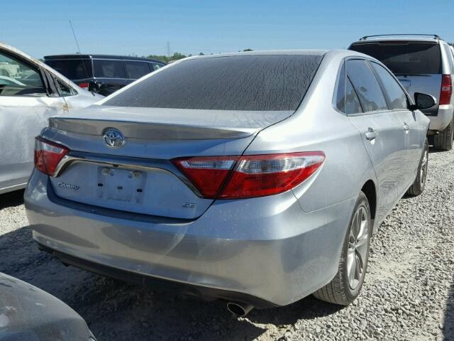 4T1BF1FK1GU203726 - 2016 TOYOTA CAMRY LE SILVER photo 4