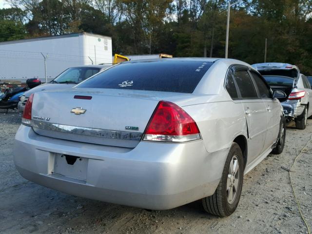 2G1WG5EK6B1249884 - 2011 CHEVROLET IMPALA LT SILVER photo 4