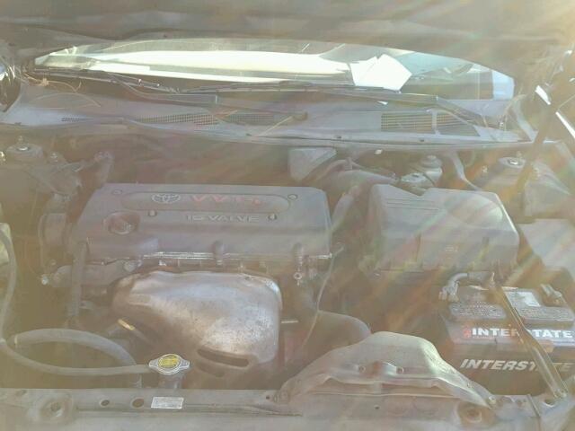 4T1BE32K35U007644 - 2005 TOYOTA CAMRY BLACK photo 7