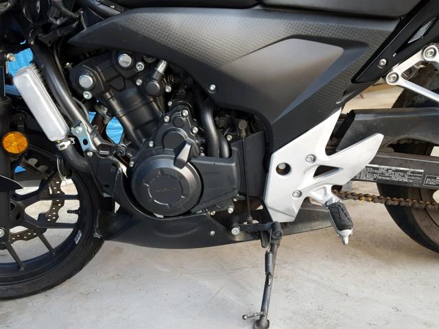 MLHPC4461E5102331 - 2014 HONDA CBR500 R BLACK photo 7