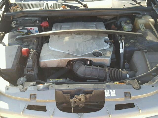 1GYEE637380124207 - 2008 CADILLAC SRX BLUE photo 7