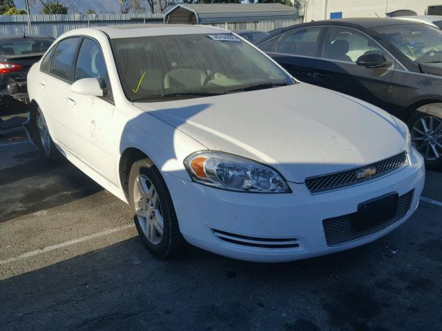 2G1WB5E34G1177906 - 2016 CHEVROLET IMPALA LIM WHITE photo 1