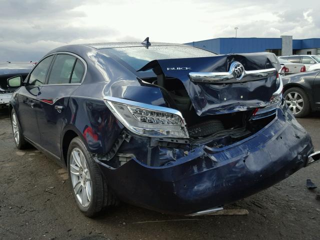 1G4GD5E34CF344396 - 2012 BUICK LACROSSE P BLUE photo 3