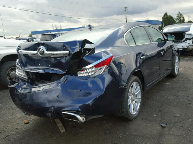 1G4GD5E34CF344396 - 2012 BUICK LACROSSE P BLUE photo 4